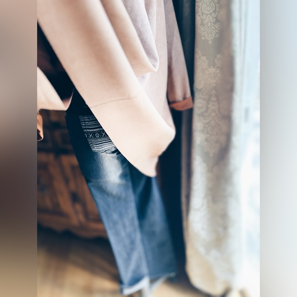 T Tahari Vegan Suede Jacket - Picture 9 of 10